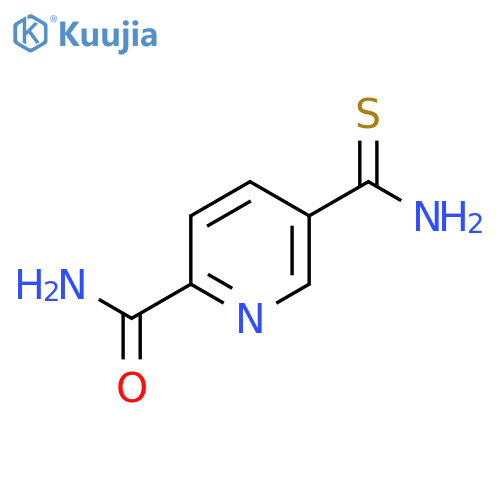 5-carbamothioylpyridine-2-carboxamide structure