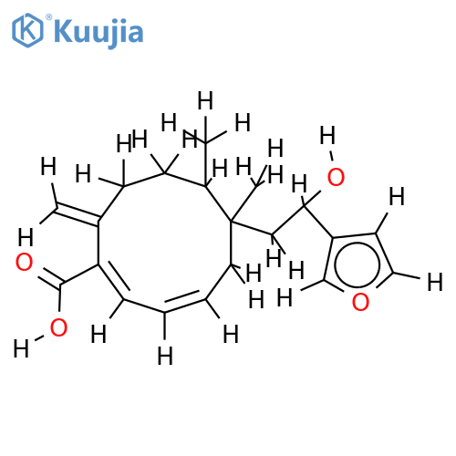 12-hydroxystrictic acid structure