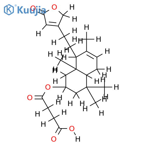 2alpha-succinyloxy-labda-3,13-dien-15,16-olide structure