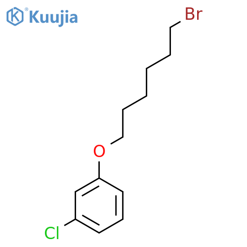 1-((6-Bromohexyl)oxy)-3-chlorobenzene structure