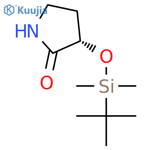 (S)-3-((Tert-Butyldimethylsilyl)Oxy)Pyrrolidin-2-One structure