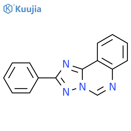 [1,2,4]Triazolo[1,5-c]quinazoline, 2-phenyl- structure