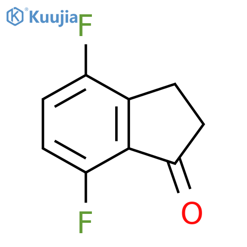 4,7-Difluoroindan-1-one structure