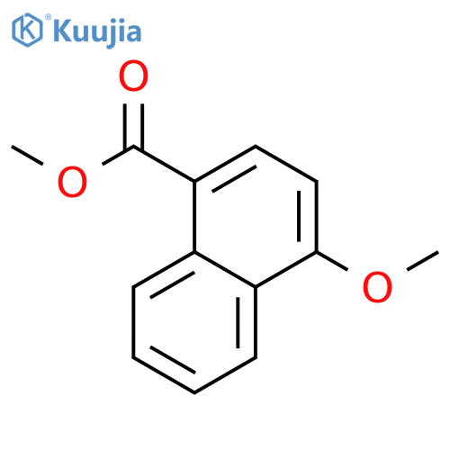 Methyl 4-methoxy-1-naphthoate structure