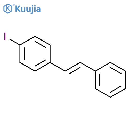 Benzene, 1-iodo-4-[(1E)-2-phenylethenyl]- structure