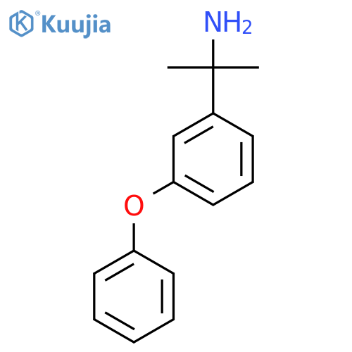 2-(3-phenoxyphenyl)propan-2-amine structure