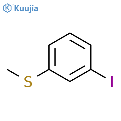 Benzene,1-iodo-3-(methylthio)- structure