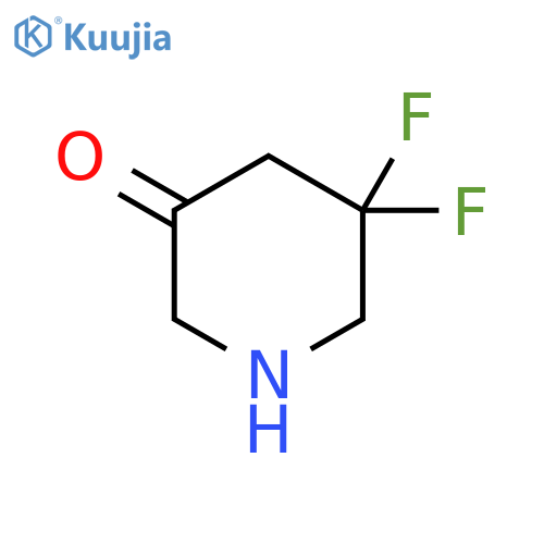 5,5-Difluoro-piperidin-3-one structure