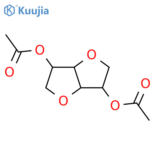 D-Glucitol,1,4:3,6-dianhydro-, diacetate (9CI) structure