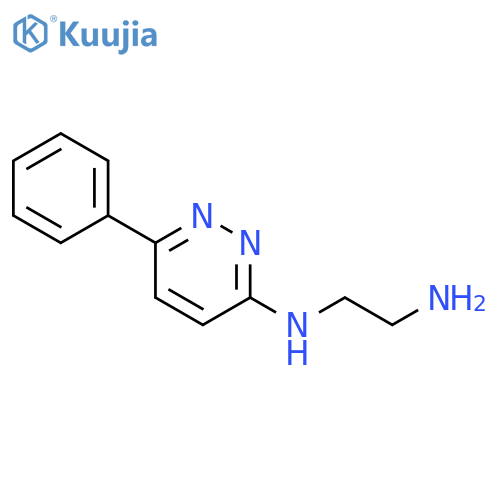 N1-(6-phenylpyridazin-3-yl)ethane-1,2-diamine structure