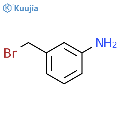 3-(Bromomethyl)aniline structure