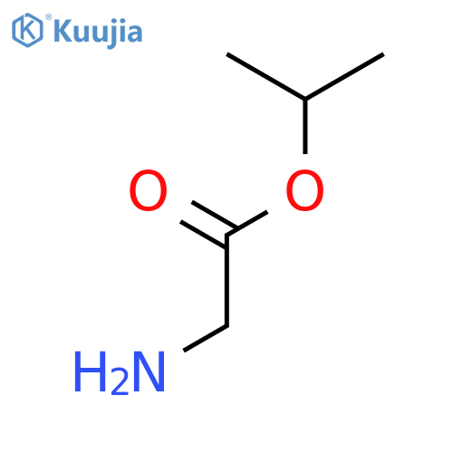 propan-2-yl 2-aminoacetate structure
