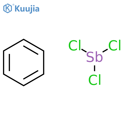 Stibine, trichloro-, compd. with benzene (1:1) structure