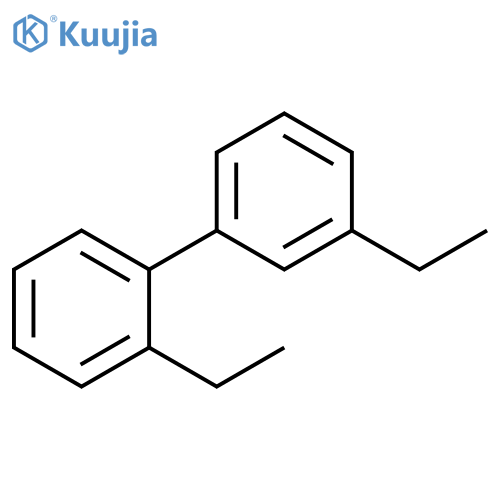 1,1'-Biphenyl, 2,3'-diethyl- structure