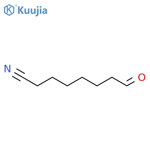Octanenitrile, 8-oxo- structure