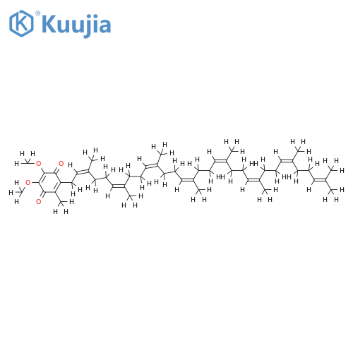 2,3-Dimethoxy-5-methyl-6-benzochinon structure