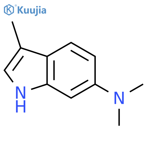 1H-Indol-6-amine,N,N,3-trimethyl- structure