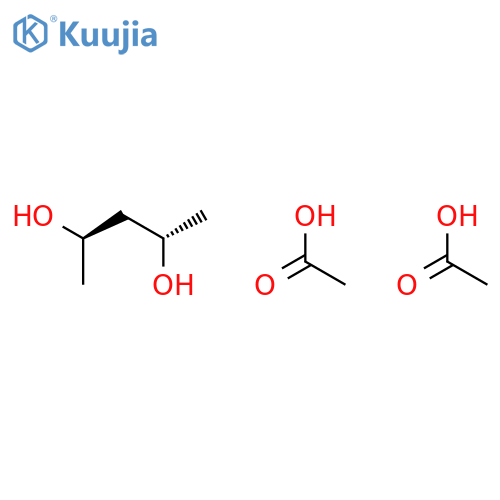 2,4-Pentanediol, diacetate, (R*,S*)- structure