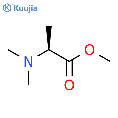 Alanine, N,N-dimethyl-,methyl ester structure