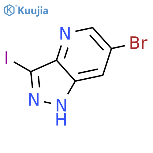 6-Bromo-3-Iodo-1h-Pyrazolo4,3-BPyridine structure