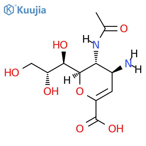 Zanamivir amine structure