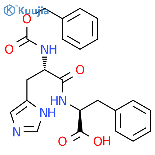 Z-His-Phe-OH structure
