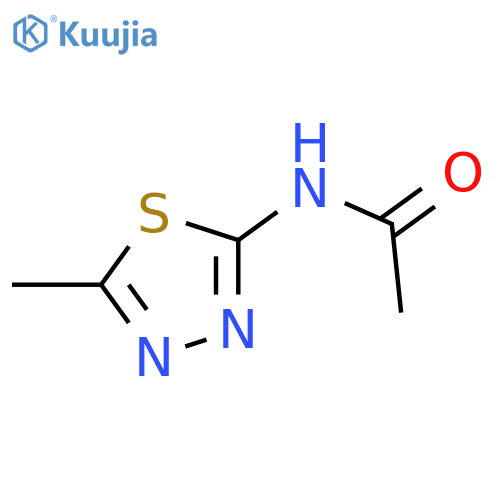 Acetamide,N-(5-methyl-1,3,4-thiadiazol-2-yl)- structure