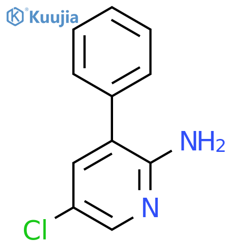5-Chloro-3-phenyl-pyridin-2-ylamine structure
