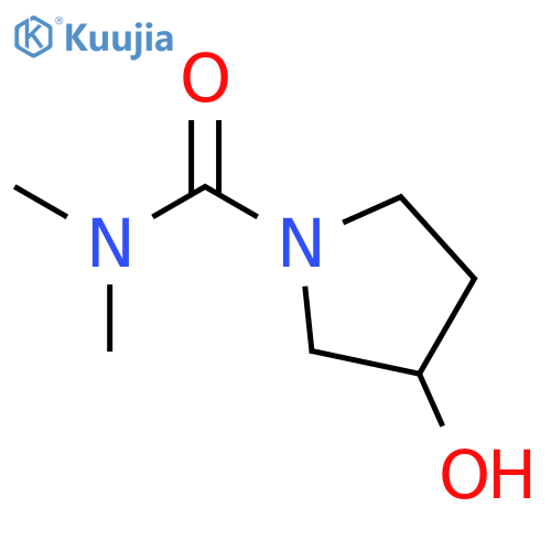(S)-3-Hydroxy-N,N-dimethylpyrrolidine-1-carboxamide structure