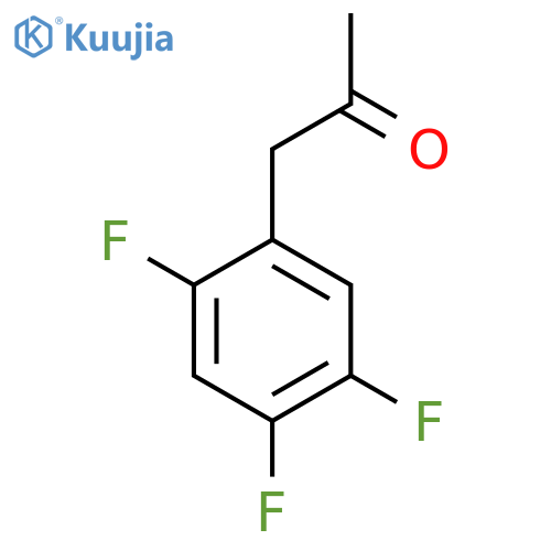 1-(2,4,5-Trifluorophenyl)propan-2-one structure