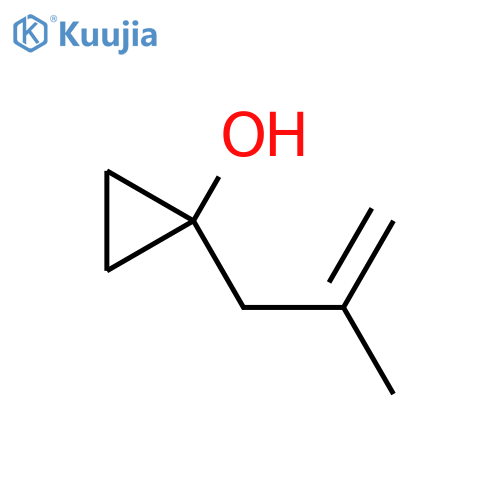 1-(2-methylprop-2-en-1-yl)cyclopropan-1-ol structure