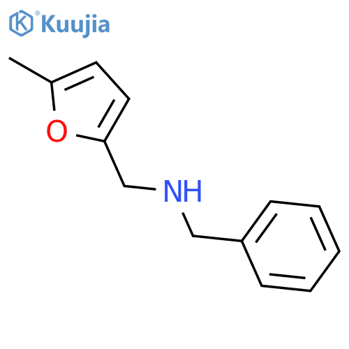 N-Benzyl-1-(5-methylfuran-2-yl)methanamine structure