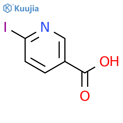 6-Iodo-nicotinic Acid structure