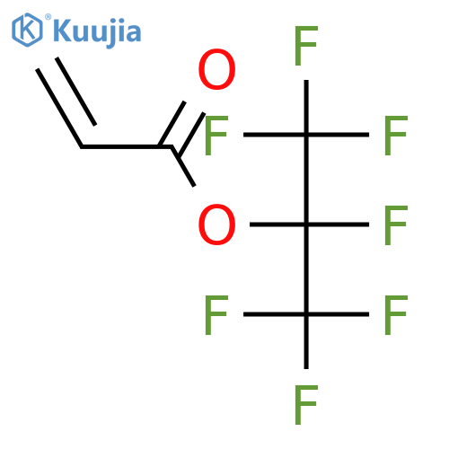 Heptafluoroisopropyl Acrylate structure