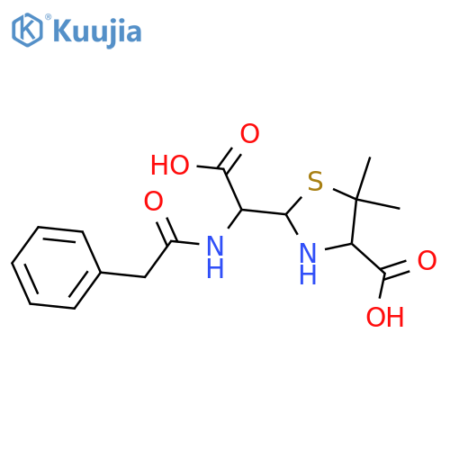 Benzylpenicilloic Acid structure