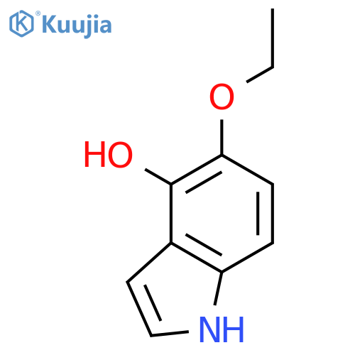 1H-Indol-4-ol, 5-ethoxy- structure
