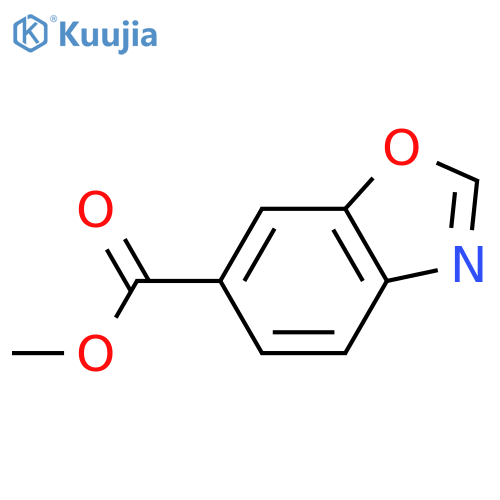 Methyl 1,3-benzoxazole-6-carboxylate structure