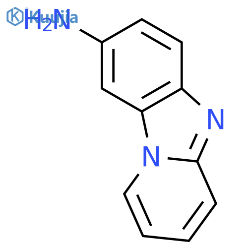 Pyrido[1,2-a]benzimidazol-8-amine structure