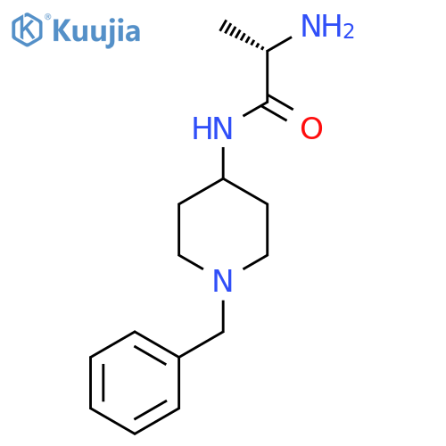 (S)-2-Amino-N-(1-benzyl-piperidin-4-yl)-propionamide structure