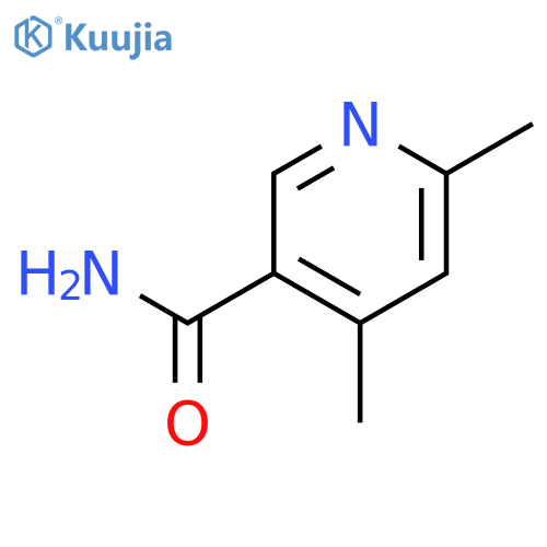 4,6-dimethylpyridine-3-carboxamide structure