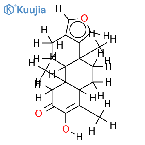 19-nor-3-hydroxyspongia-3,13(16),14-trien-2-one structure