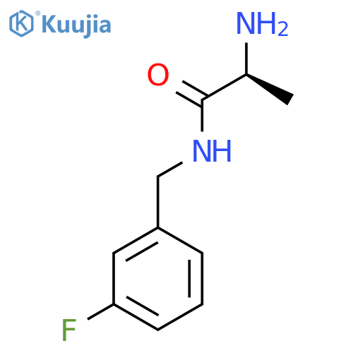 (S)-2-Amino-N-(3-fluoro-benzyl)-propionamide structure