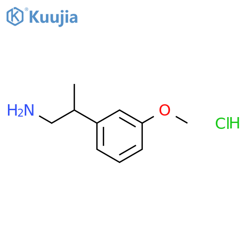 3-Methoxy-β-methyl-phenethylamine Hydrochloride structure