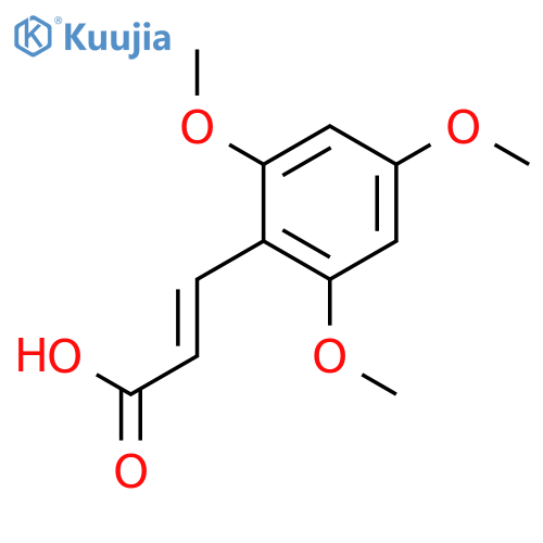 2,4,6-Trimethoxycinnamic Acid structure