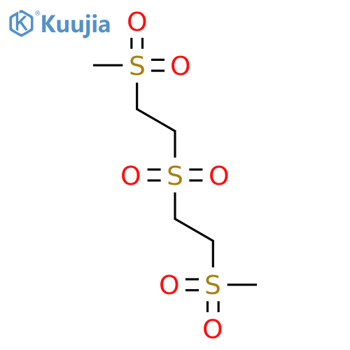Ethane, 1,1'-sulfonylbis[2-(methylsulfonyl)- structure