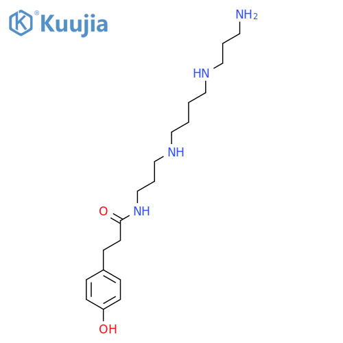 Benzenepropanamide,N-[3-[[4-[(3-aminopropyl)amino]butyl]amino]propyl]-4-hydroxy- structure