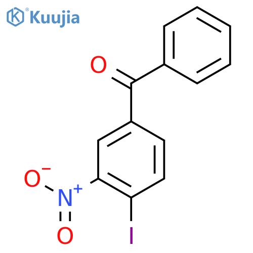 Methanone, (4-iodo-3-nitrophenyl)phenyl- structure