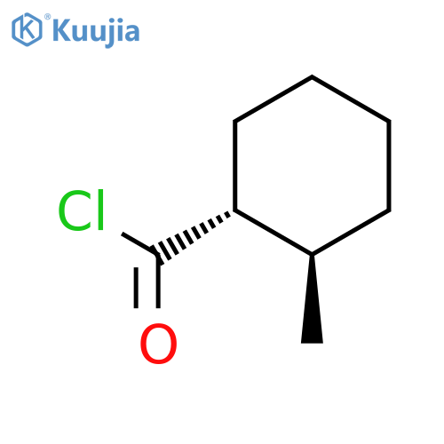 trans-2-Methyl-cyclohexanecarbonyl chloride structure