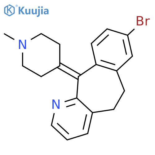 8-Deschloro-8-bromo-N-methyl Desloratadine structure