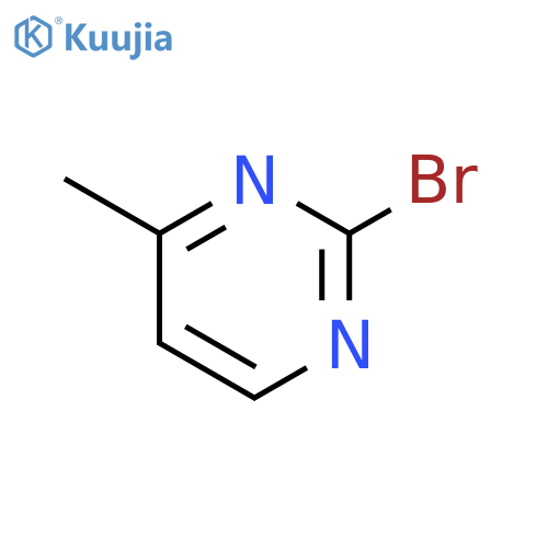 2-Bromo-4-methylpyrimidine structure